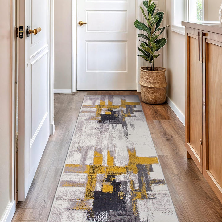 Contemporary Modern Abstract Area Rug