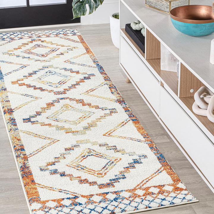 Moroccan Beni Souk Indoor Area-Rug Bohemian Farmhouse Rustic Geometric Easy-Cleaning Bedroom Kitchen Living Room Non Shedding