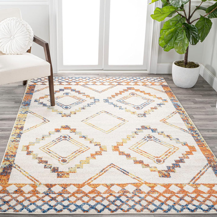 Moroccan Beni Souk Indoor Area-Rug Bohemian Farmhouse Rustic Geometric Easy-Cleaning Bedroom Kitchen Living Room Non Shedding