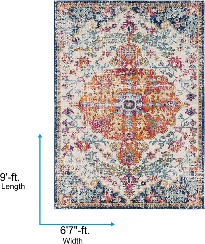 Vintage Bohemian Area Rug