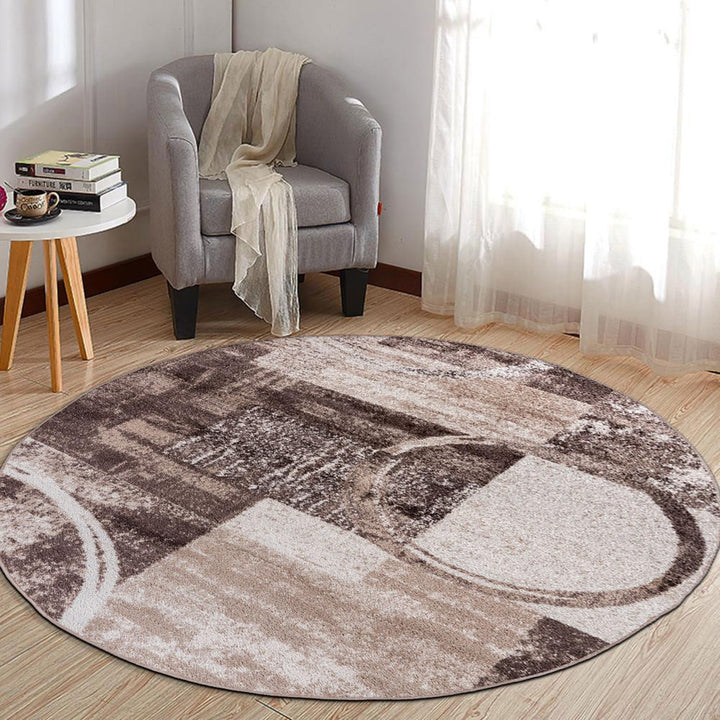 Contemporary Abstract Design Soft Area Rug