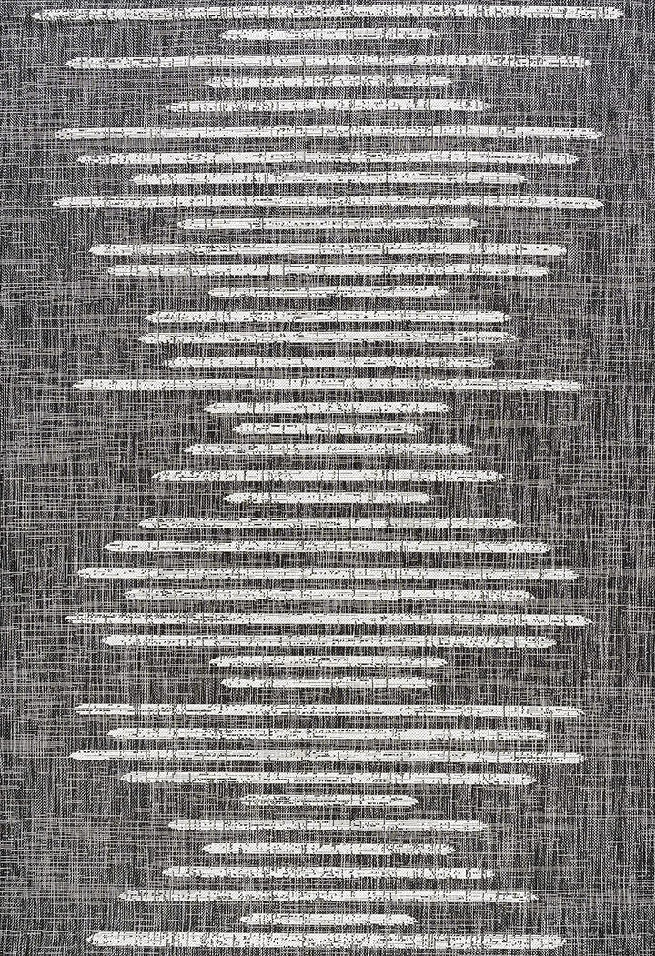 Zolak Berber Stripe Geometric Indoor Outdoor Area-Rug, Bohemian Contemporary Design, Easy-Cleaning, Bedroom, Kitchen, Backyard, Patio, Non Shedding