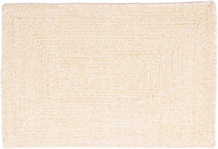 Farmhouse Braided Rug Cotton Kitchen Reversible Carpet