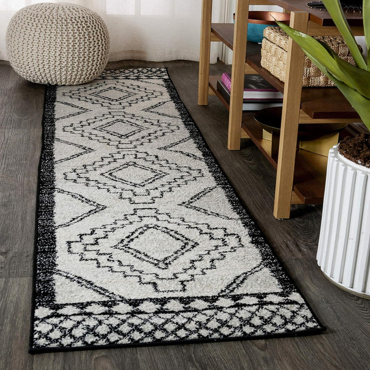 Moroccan Beni Souk Indoor Area-Rug Bohemian Farmhouse Rustic Geometric Easy-Cleaning Bedroom Kitchen Living Room Non Shedding