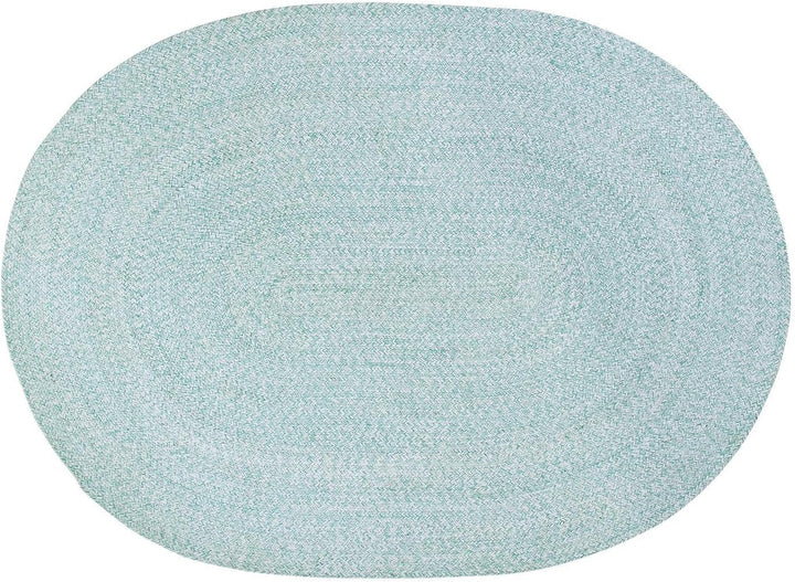 Farmhouse Braided Rug Cotton Kitchen Reversible Carpet