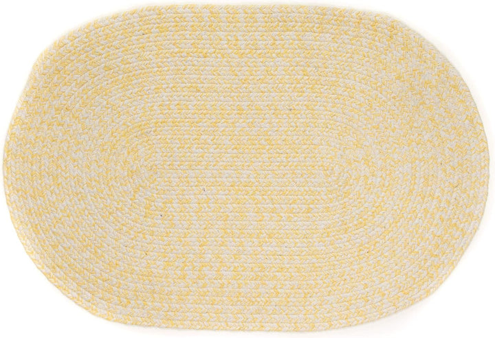 Farmhouse Braided Rug Cotton Kitchen Reversible Carpet