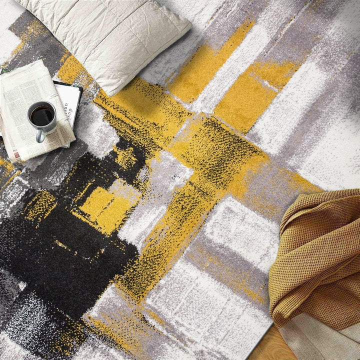 Contemporary Modern Abstract Area Rug