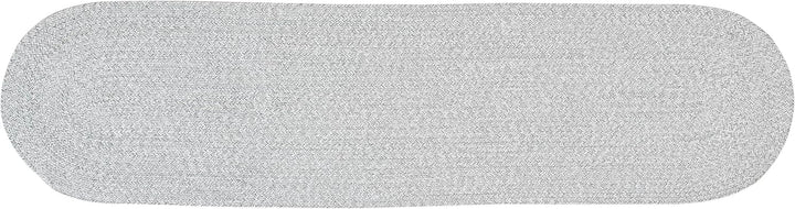 Farmhouse Braided Rug Cotton Kitchen Reversible Carpet