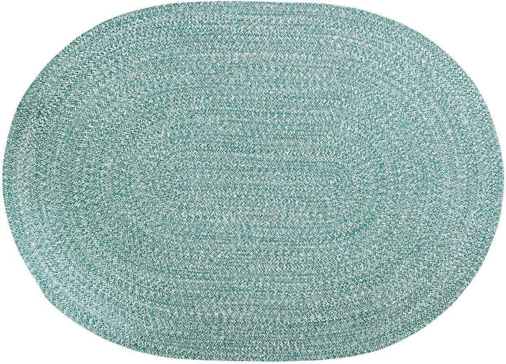 Farmhouse Braided Rug Cotton Kitchen Reversible Carpet