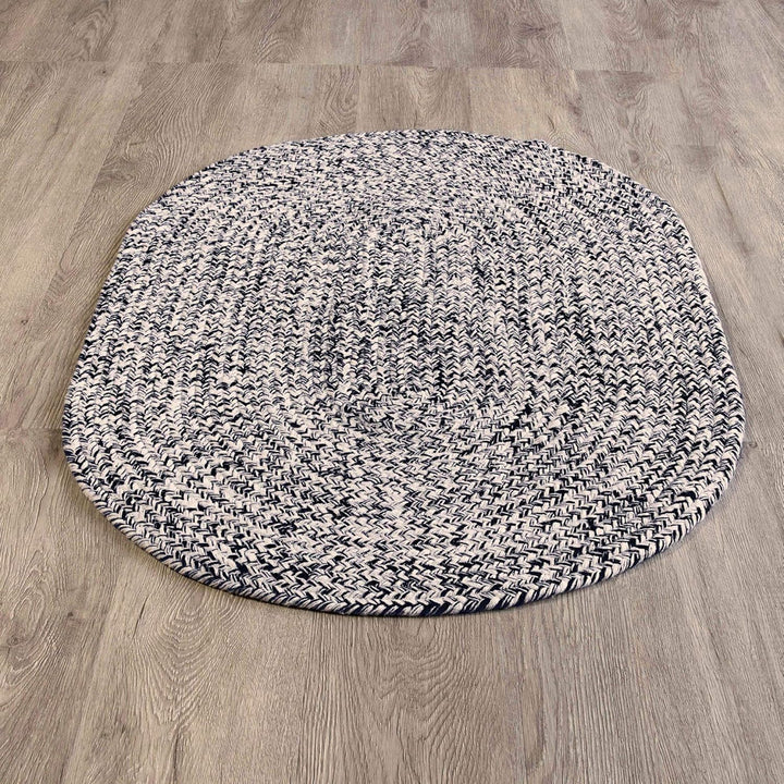 Farmhouse Braided Rug Cotton Kitchen Reversible Carpet