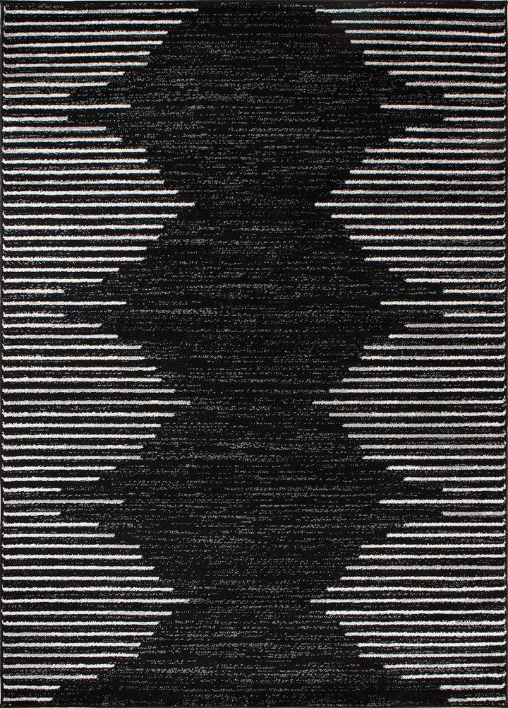 Bohemian Stripe Stain Resistant High Traffic Living room Kitchen Bedroom Dining Home Office Area Rug