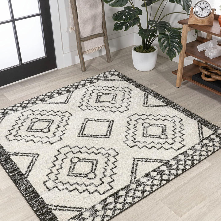 Moroccan Beni Souk Indoor Area-Rug Bohemian Farmhouse Rustic Geometric Easy-Cleaning Bedroom Kitchen Living Room Non Shedding