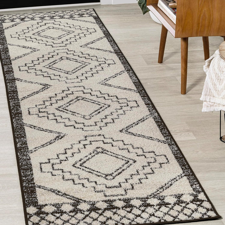 Moroccan Beni Souk Indoor Area-Rug Bohemian Farmhouse Rustic Geometric Easy-Cleaning Bedroom Kitchen Living Room Non Shedding