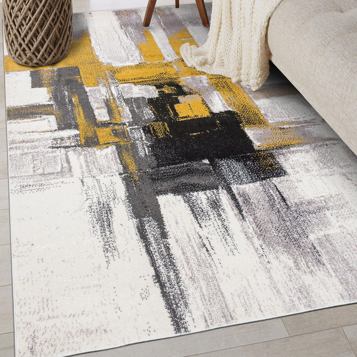 Contemporary Modern Abstract Area Rug