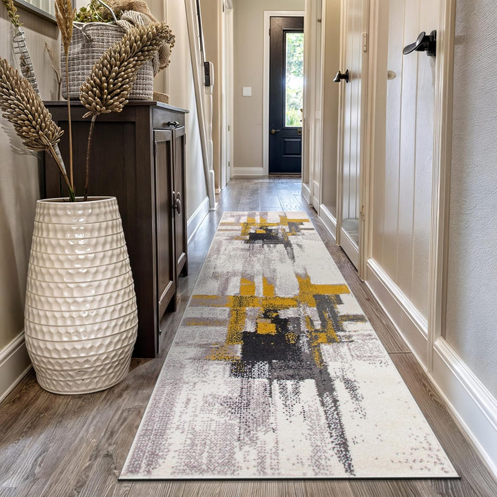 Contemporary Modern Abstract Area Rug